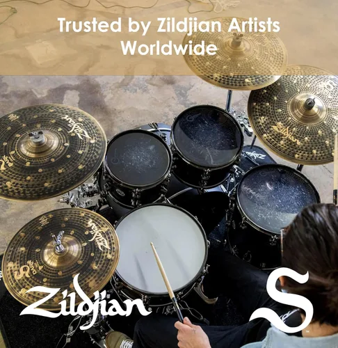 Miniatura 6 de Zildjian Platillo de choque de basura S16TCR de 16" S