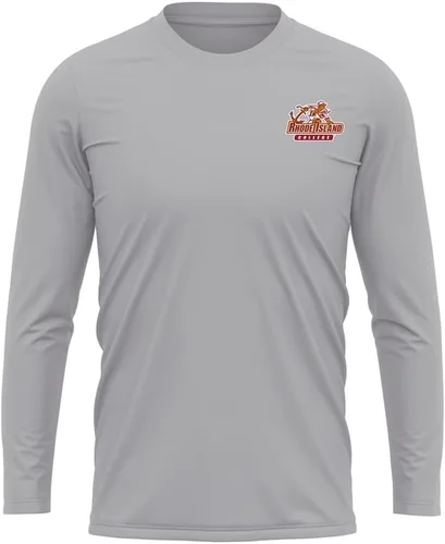 Miniatura 292 de Camisa deportiva de manga larga oficial de la NCAA Collegiate para hombre, con logotipo en el pecho izquierdo, colección Athletic Heather