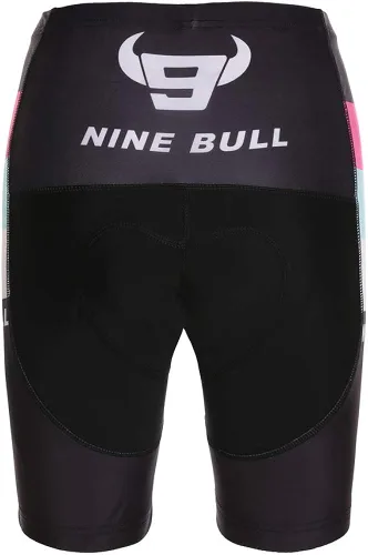 Miniatura 5 de Maillot de ciclismo de manga corta para mujer, ropa de bicicleta de carretera, pantalones cortos acolchados