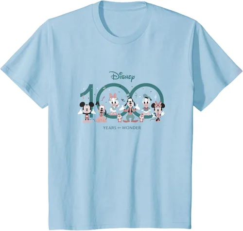 Miniatura 6 de Disney 100 Years of Wonder Mickey & Pals Muted Cute D100 Camiseta, Negro