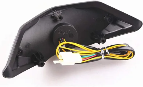 Miniatura 4 de MZS Luz trasera para motocicleta, LED integrado intermitente transparente compatible con EX 300 EX300 2013-2017