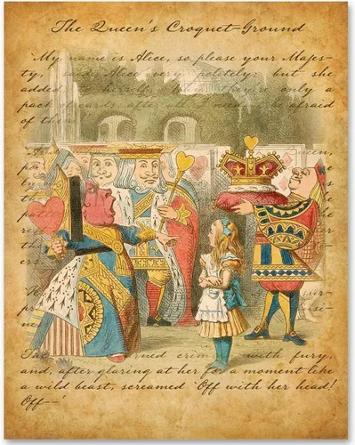 Miniatura 36 de Alicia en el país de las maravillas - Póster de pared sin marco de 11 x 14 pulgadas - Regalos y decoraciones perfectos de Alicia en el país