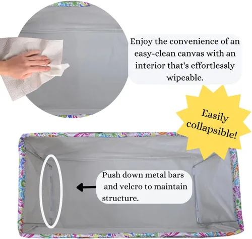 Miniatura 150 de NGIL Bolsa de comestibles reutilizable extra grande plegable de gran tamaño para comestibles, almacenamiento, picnic, playa, Bronco-negro occidental