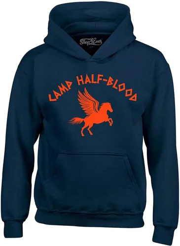 Miniatura 5 de shop4ever Sudaderas con capucha Camp Half Blood Orange Cool Demigods Sudaderas