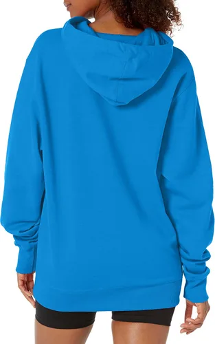 Miniatura 2 de Champion Powerblend - Sudadera con capucha de vellón de gran tamaño para mujer, Rojo