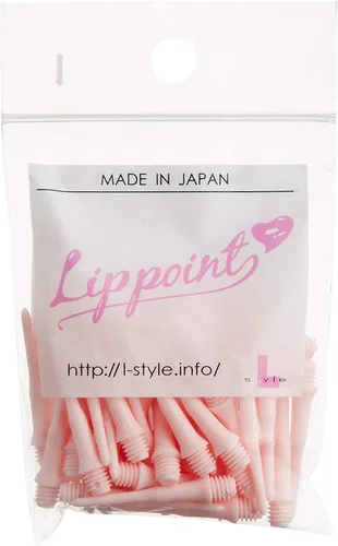 LSTYLE Puntas de dardos: Lippoint original - Puntos de dardo de punta suave - Hilo 2BA - Longitud regular - Rosa Sakure Sakura