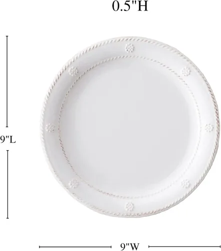 Miniatura 2 de Juliska Plato de ensalada de postre/ensalada de melamina Berry & Thread - Whitewash