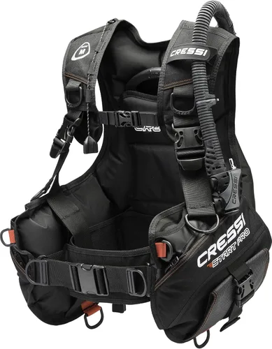 Cressi Chaqueta duradera estilo buceo BCD, bolsillos de peso por gravedad - Start Pro 2.0: Diseñado en Italia por Cressi
