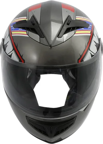 Miniatura 9 de SLMOTO Casco de motocross para niños y jóvenes, casco de motocicleta todoterreno para motocross, ATV aprobado por DOT, casco de calavera negra, Azul