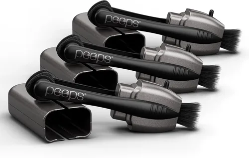 Miniatura 35 de Limpiador de lentes de gafas CarbonKlean Peeps - Tecnología de microfibra de carbono eficiente y duradera - Utilizado exclusivamente por la NASA