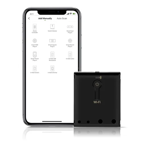 Módulo de Relé Wi-Fi TOPGREENER, Interruptor Inteligente Oculto para Ventiladores, Luces, Tomacorrientes, 120-240VAC, 10A, ETL Listado, TGWFRSM1,