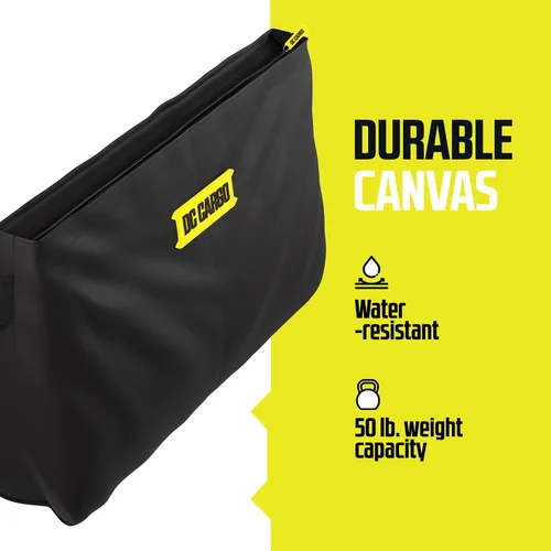 Miniatura 3 de DC Cargo Mall E-Track Bolsa de almacenamiento para remolques, bolsa de lona resistente de 14 x 24 pulgadas con cremallera, capacidad de peso de 50