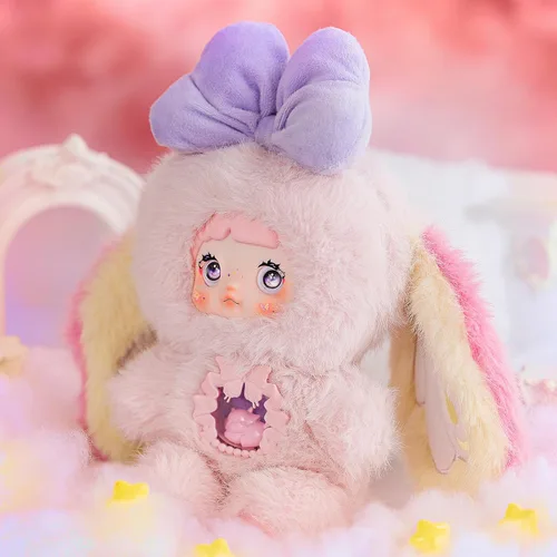Miniatura 5 de POP JOY Nommi - Caja ciega de peluche V6 de felpa con 3 expresiones, adorable y misterioso, juguetes de peluche para niños y coleccionistas, figura