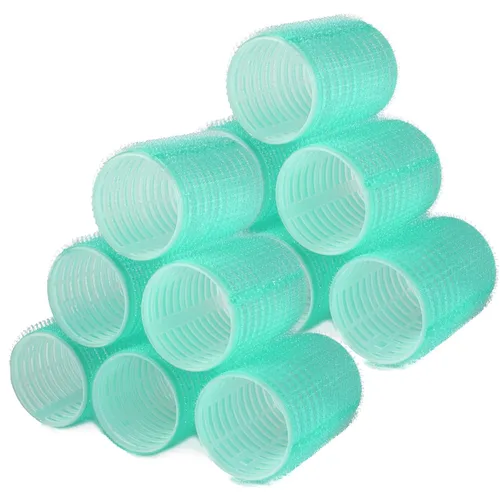 Miniatura 20 de Rodillos de pelo, paquete de 12 rulos de peluquería de salón de autoservicio, juegos de rizadores de pelo, peinado rizado para bricolaje, los Jumbo