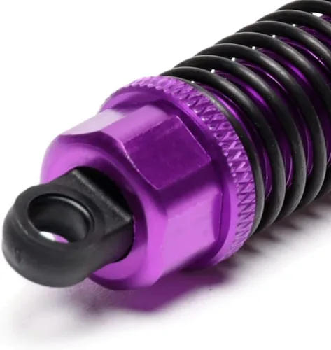 Miniatura 4 de Amortiguador de aleación de 5.118 in ajustable para coche RC 1/10, camión sobre orugas, HPI HSP Losi, axial, Tamiya Redcat, pieza de actualización