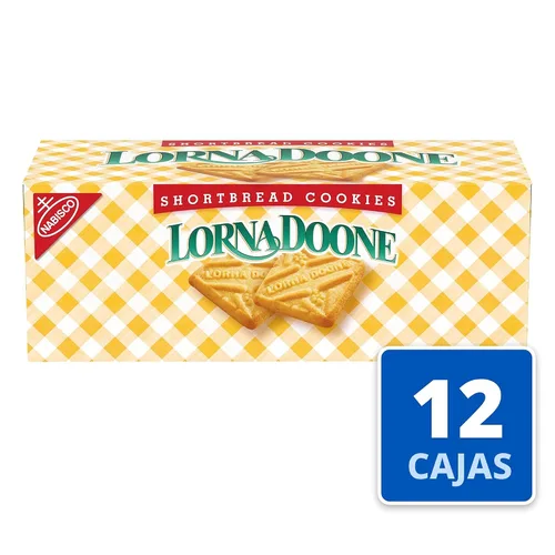 Miniatura 4 de Lorna Doone - Galletas de mantequilla, 36 paquetes de bocadillos (6 galletas por paquete, 12 cajas)