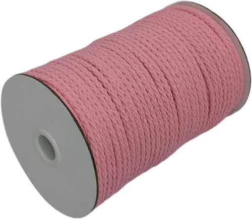 Miniatura 31 de CAQUBO Cuerda de Macramé de Algodón Trenzado de 4 mm, 157 Metros, Color Blanco, Hilo de Macramé para Manualidades, Cuerda de Macramé Suave, Cordón