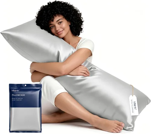 Miniatura 92 de MR&HM - Funda de almohada de satén 16- verde floral