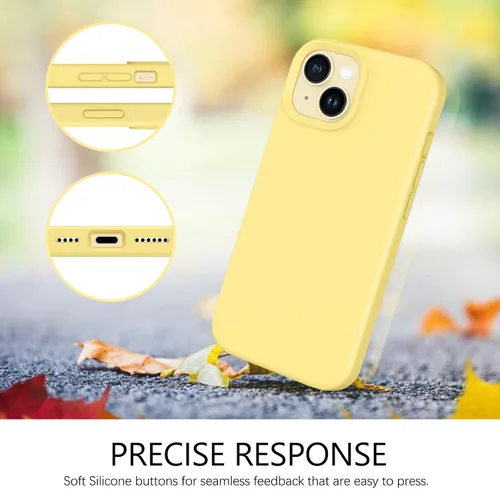 Miniatura 357 de GUAGUA Funda compatible con iPhone 17 Pro Max de 6.9 pulgadas, silicona líquida, goma de gel suave, delgada, forro de microfibra delgada