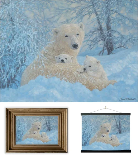 Miniatura 54 de Impresiones de arte de pared lenticular 3D LiveLife - El amor de un padre de Deluxebase. Póster 3D de león sin marco. Decoración de pared perfecta.