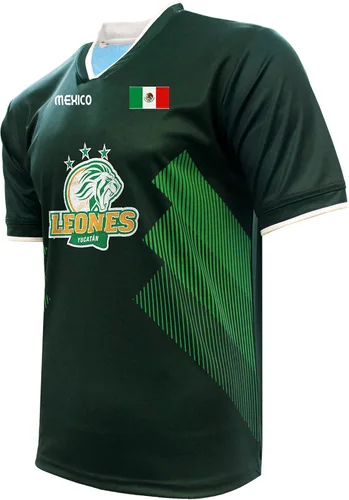 Miniatura 2 de Jersey México Leones de Yucatán 100% Poliéster_Hecho en México