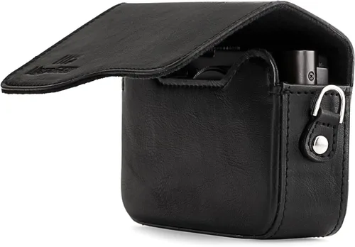 Miniatura 3 de Megagear Canon Powershot G9 X Mark Iı, G9 X Funda de cuero para cámara con correa - Negro - MG654