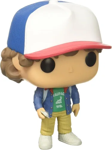 Miniatura 6 de POP [Stranger Things - Figura de vinilo Dustin con brújula Funko (paquete con funda protectora de caja compatible), multicolor, 3.75 pulgadas
