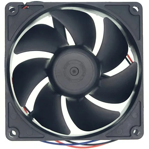 Miniatura 2 de D0925W14B7PZA58 Ventilador de enfriamiento 14V 0.17A 92X92X25mm Ventilador de enfriamiento silencioso impermeable, ventilador IP55 de 3 hilos