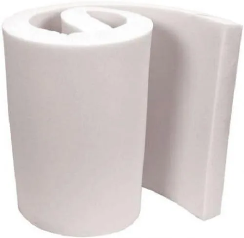 Cojín de espuma para tapicería de densidad media (reemplazo de asiento, sábana, relleno), 2 pulgadas de largo x 24 pulgadas de ancho x 72 pulgadas