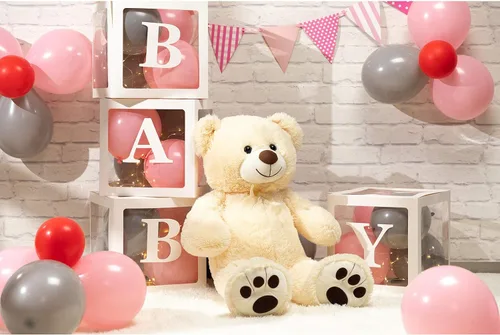Miniatura 4 de HollyHOME oso de peluche gigante, animal de peluche, diseño de oso grande de 36 pulgadas