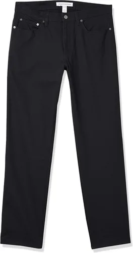 Miniatura 4 de Tienda Essentials Pantalón de sarga elástica de 5 bolsillos para hombre