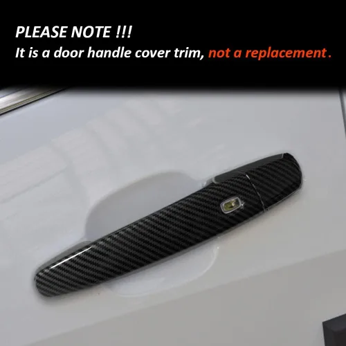 Miniatura 5 de DEYTOP Cubierta para Manija de Puerta Compatible con Chevy Malibu y Blazer 2018-2025, Equinox y Traverse 2018-2024 Protector de Manija de Puerta