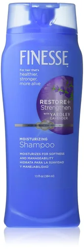 Miniatura 8 de FINESSE Champú voluminizador Volumize + Strengthen, 13 onzas (paquete de 6), añade volumen y fuerza al cabello fino o fino para un cabello