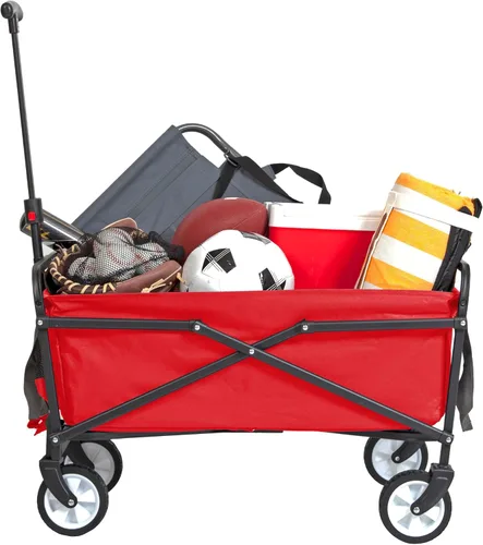 Miniatura 8 de MACSPORTS Ligero plegable plegable al aire libre todo terreno Beach Wagon - Azul