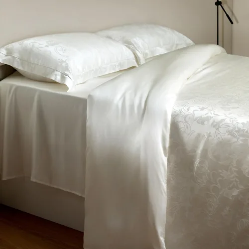 Miniatura 14 de LILYSILK Funda de edredón de seda negra para cama individual, fundas de edredón de seda de 19 momme