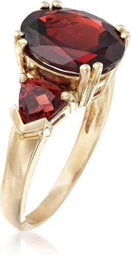 Miniatura 3 de Ross-Simons 5.20 ct. t.w. Garnet Ring in 14kt Yellow Gold