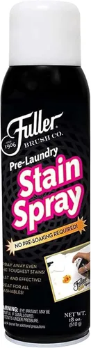 Fuller Brush Spray antimanchas prelavado: disuelve las manchas más duras, no requiere remojo previo, 18 onzas.