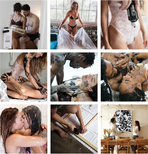 Miniatura 2 de Love is Art Kit de pintura para parejas, experiencia única de cita nocturna e idea romántica de aniversario, actividad creativa para parejas
