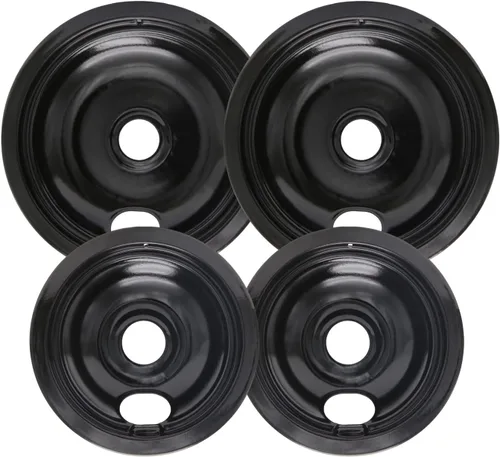 Miniatura 7 de 316048413 y 316048414 bandejas de goteo del quemador de estufa para estufa eléctrica - Ajuste perfecto para cocina eléctrica Frigidaire Kenmore