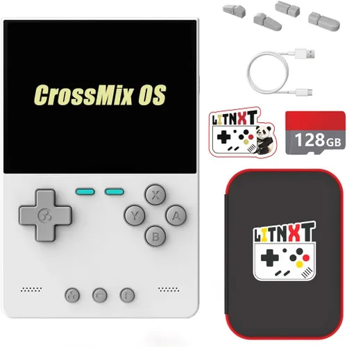 Miniatura 11 de TRIMUI - Consola de juegos portátil de ladrillo con LITNXT CrossMixOS, consola de juegos retro IPS de 3.2 pulgadas, reproductor de videojuegos retro