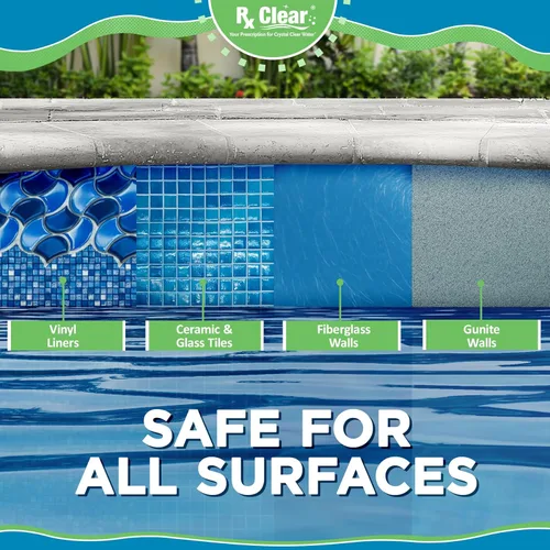 Miniatura 7 de Rx Clear Tabletas de cloro de 1 pulgada 5 libras Usar tabletas como bactericida, algicida y desinfectante en piscinas Estabilizadas, de larga