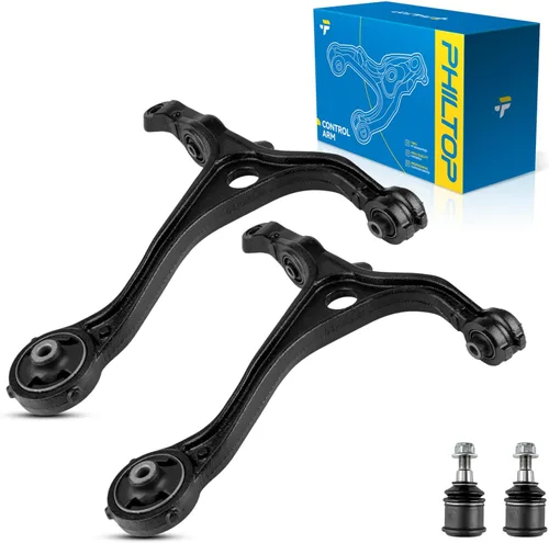 Miniatura 139 de PHILTOP Kit de suspensión delantera de 10 piezas, brazos de control inferiores con juntas de bola, eslabones de extremo de barra estabilizadora