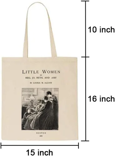 Miniatura 4 de Universal Zone Bolso literario. Bolso con diseño de libro. Bolsa de libro. Bolsa de biblioteca. Bolsa de mercado
