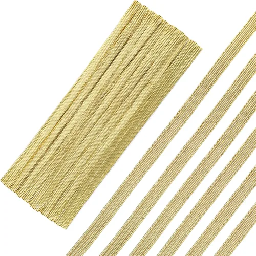 Miniatura 18 de Shappy Banda elástica para coser de punto de 1/2 pulgada x 11 yardas (beige)