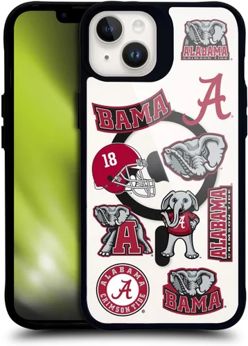 Miniatura 137 de Head Case Designs Funda de gel suave con licencia oficial de la Universidad de Alabama UA Collage compatible con Apple iPhone 13 Pro Max
