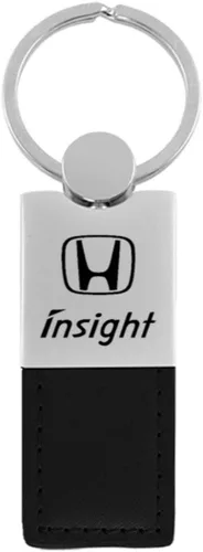 Au-TOMOTIVE GOLD Llavero de cuero rectangular Duo para Infiniti