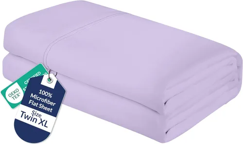 Miniatura 54 de Royale Linens Sábana Plana King – Sábanas Planas de Microfibra Cepillada Ultra Suave 1800 Solamente – Sin Arrugas y Resistente a las Manchas – Gris