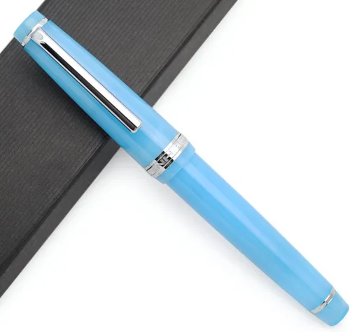 Miniatura 9 de JINHAO 82 - Pluma estilográfica con clip plateado (punta F 0.020 in, verde aguacate)