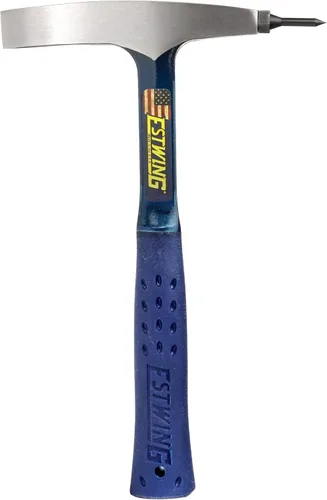 Miniatura 3 de ESTWING Martillo de soldadura/cincelado - Herramienta de eliminación de escoria de 13 oz con puntas de acero reemplazables y agarre de reducción