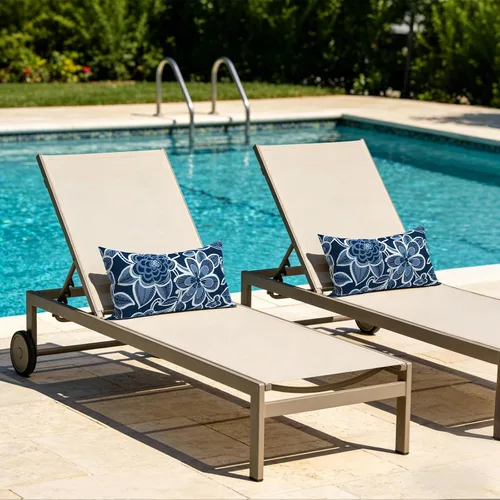 Miniatura 969 de Juego de 2 almohadas para exteriores de 16 x 16 pulgadas, repelentes al agua con interiores, para muebles de patio, hogar, jardín, geometría bohemia